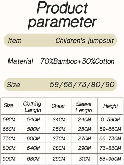 Soft and Breathable Long Sleeved Rompers