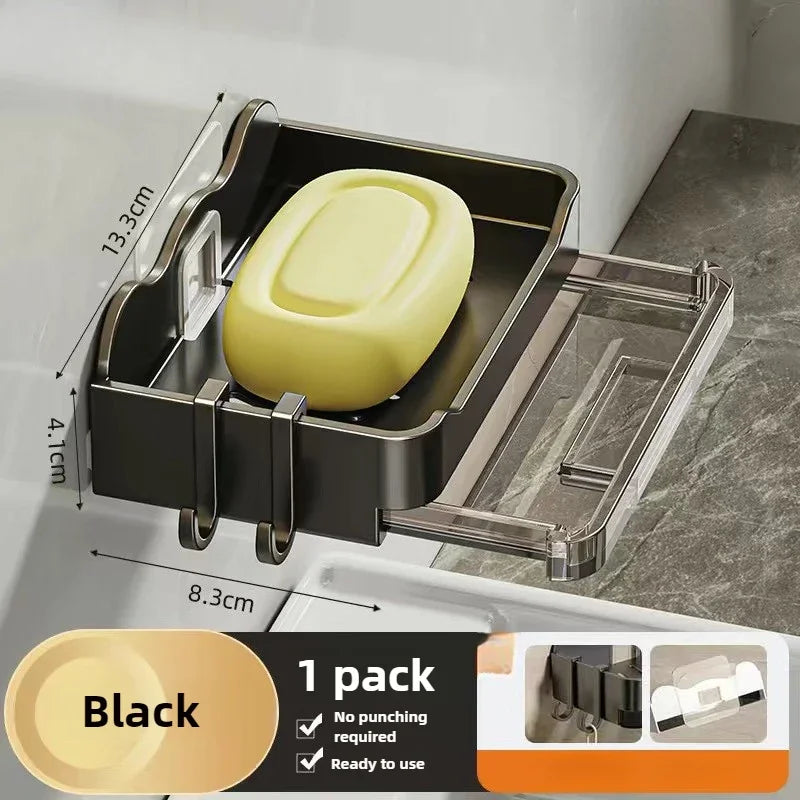 Bathroom Free-Punching Soap Holders