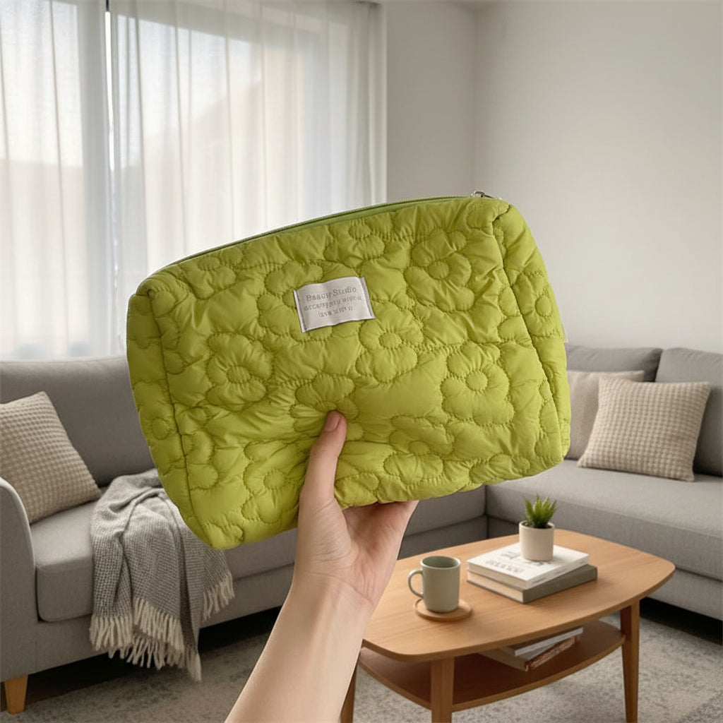 Floral Pattern Cosmetic Toiletry Bags