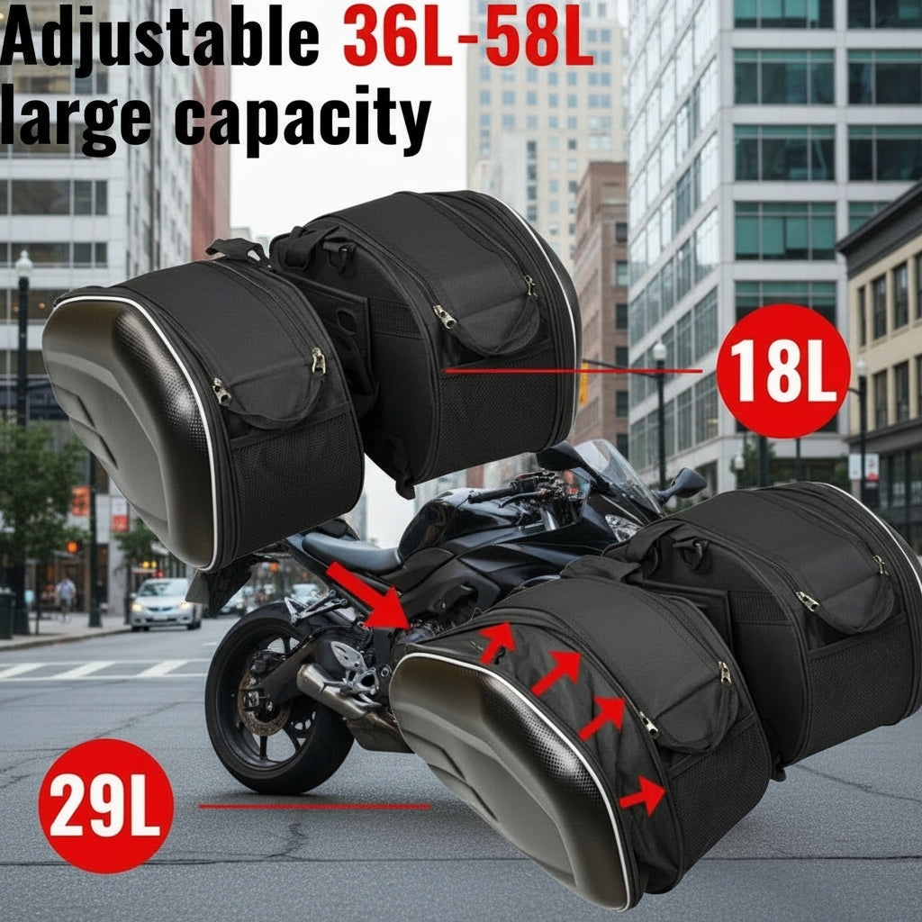 Sacoches de selle étanches de haute qualité pour moto