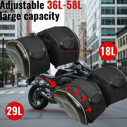 Sacoches de selle étanches de haute qualité pour moto