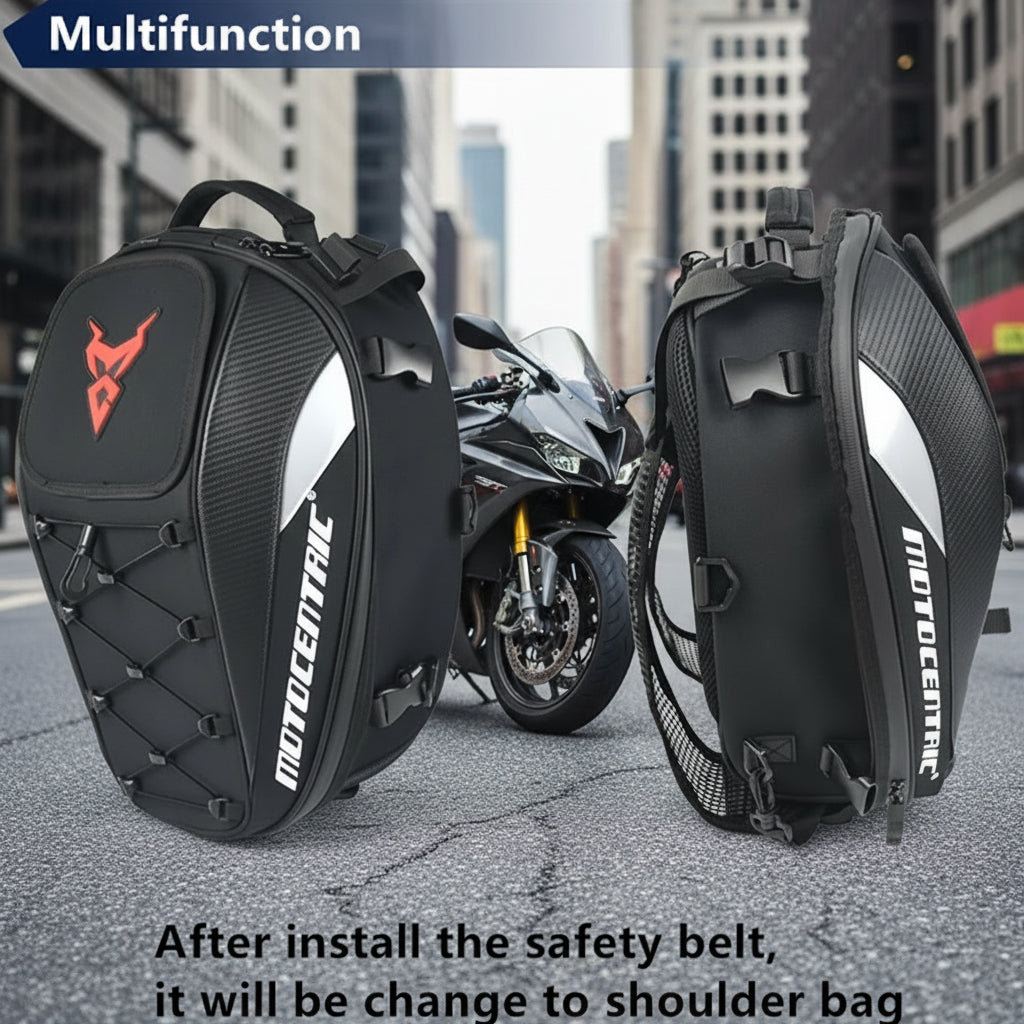 Waterproof Durable Seat Back Bags For Motorcycle