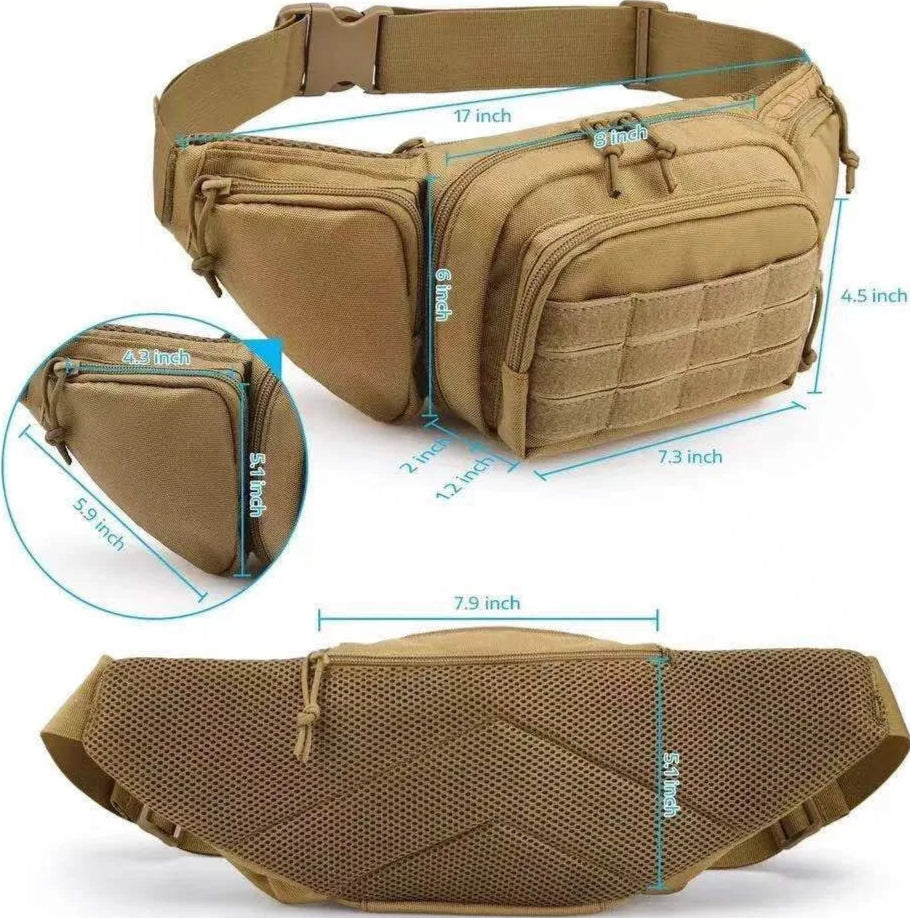 حقائب كتف تكتيكية متعددة الطبقات للجيش