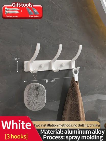 No Drill Behind Door Storage Hooks
