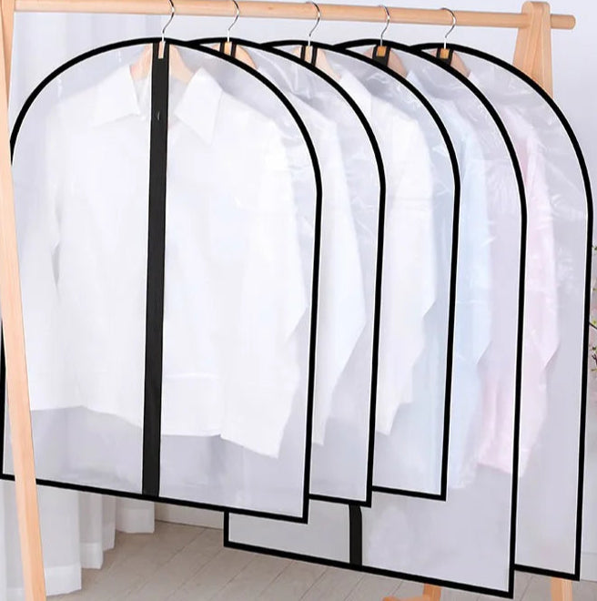 Transparent Clothing Covers With Zipper