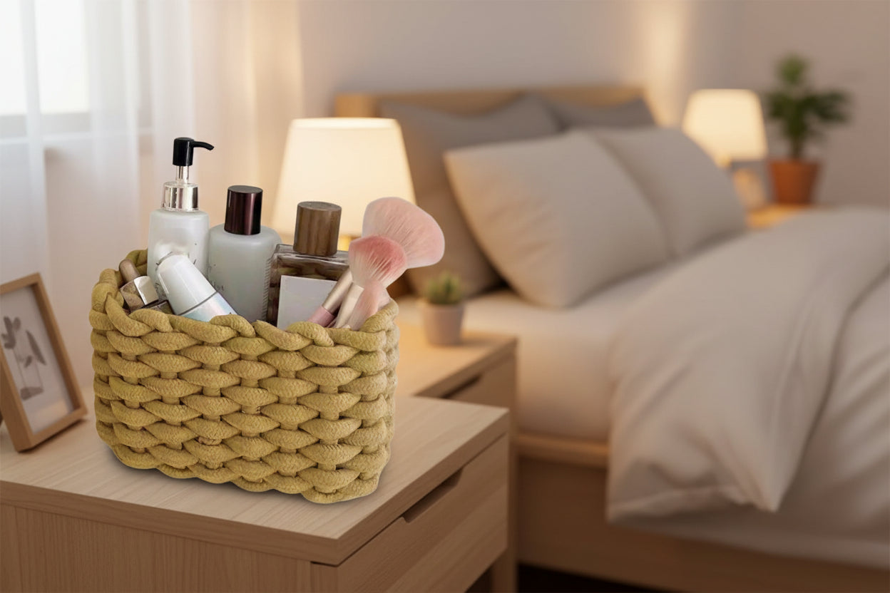 Handmade Cotton Organizer Baskets