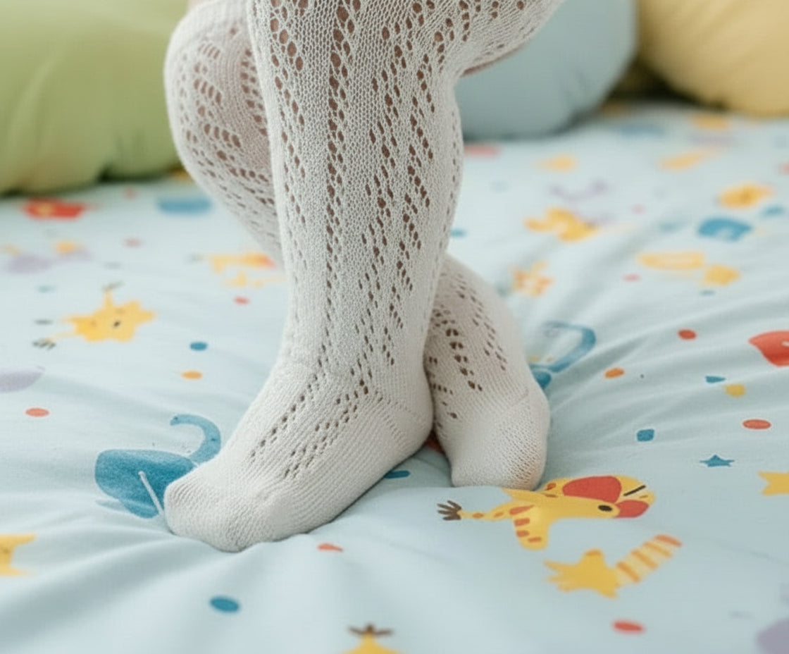 Hollow Mesh Comfortable High Socks