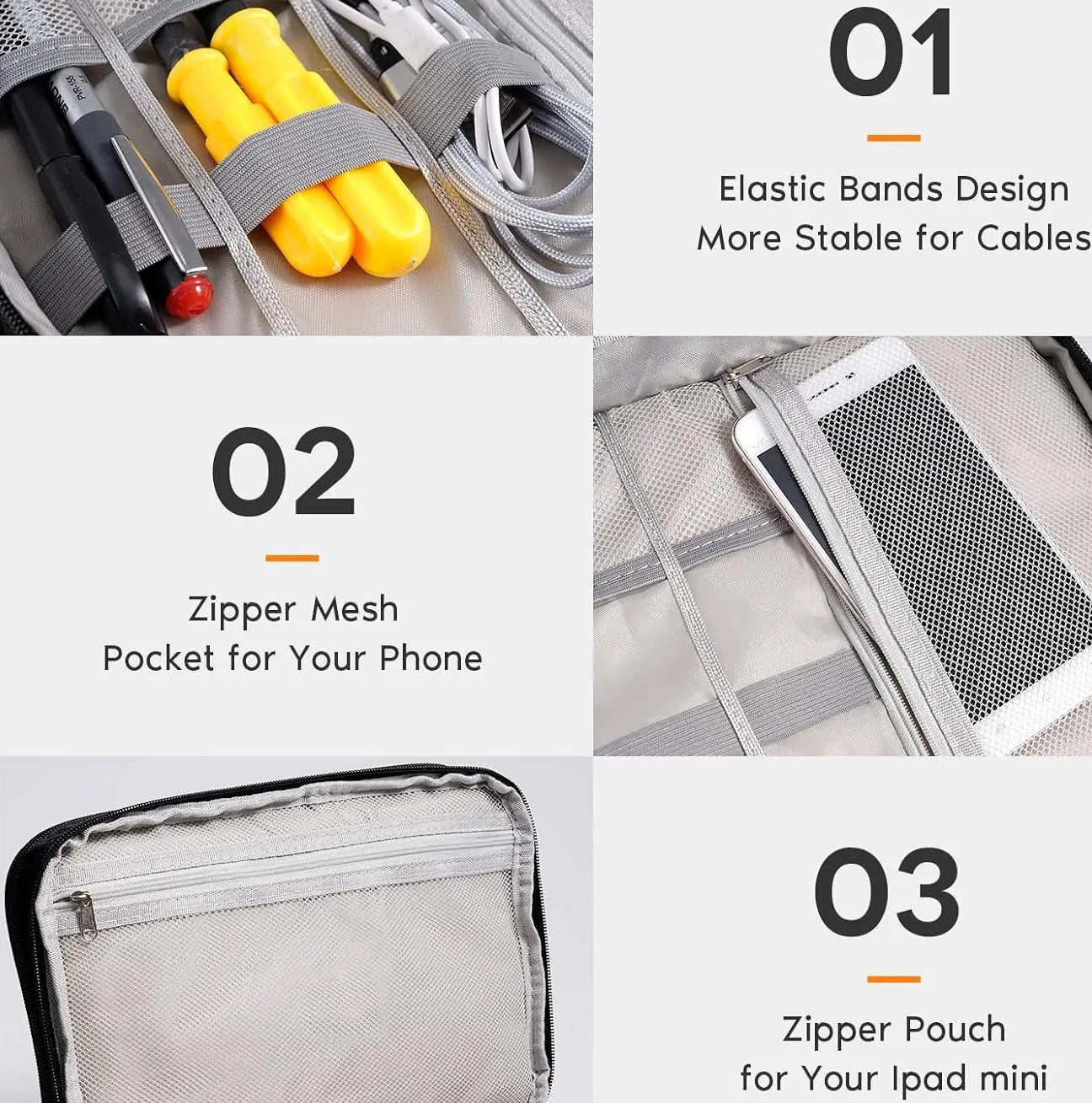 Digital Cables Waterproof Storage Cases