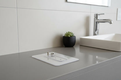 Wall Mounted No Drill Bathroom Shelves