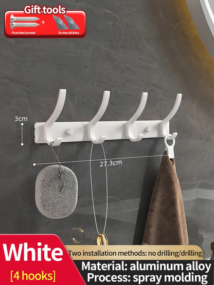 No Drill Behind Door Storage Hooks