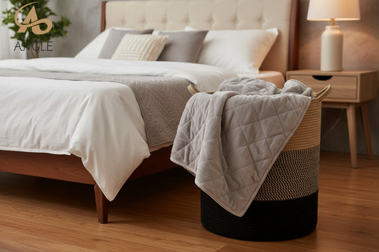 Large Cotton Home Organization Baskets