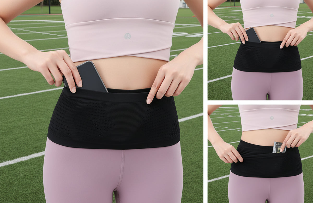 Invisible Waist Belt Portable Bags