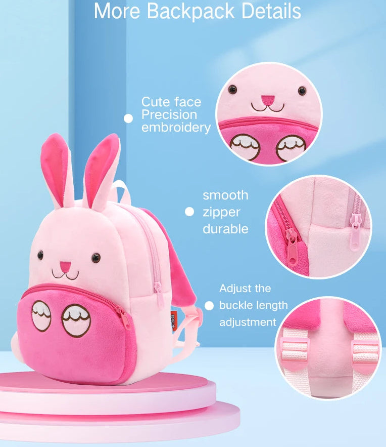 حقائب ظهر بتصميم حيوانات لطيفة