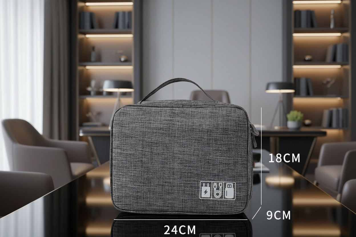 Digital Electronic Cables Storage Cases