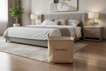Jute Luxury Large Capacity Laundry Baskets