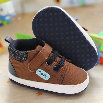 Babies First Walkers Brown Shoes