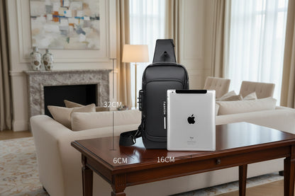 Fashionable Cross Body Bags With USB Charging