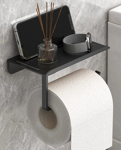 No Punching Toilet Paper Roll Holders