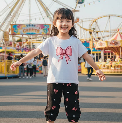 Girl Cute Fashionable Sweatshirts + Pants