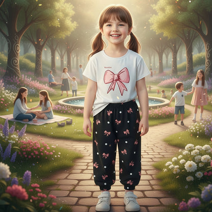 Girl Cute Fashionable Sweatshirts + Pants