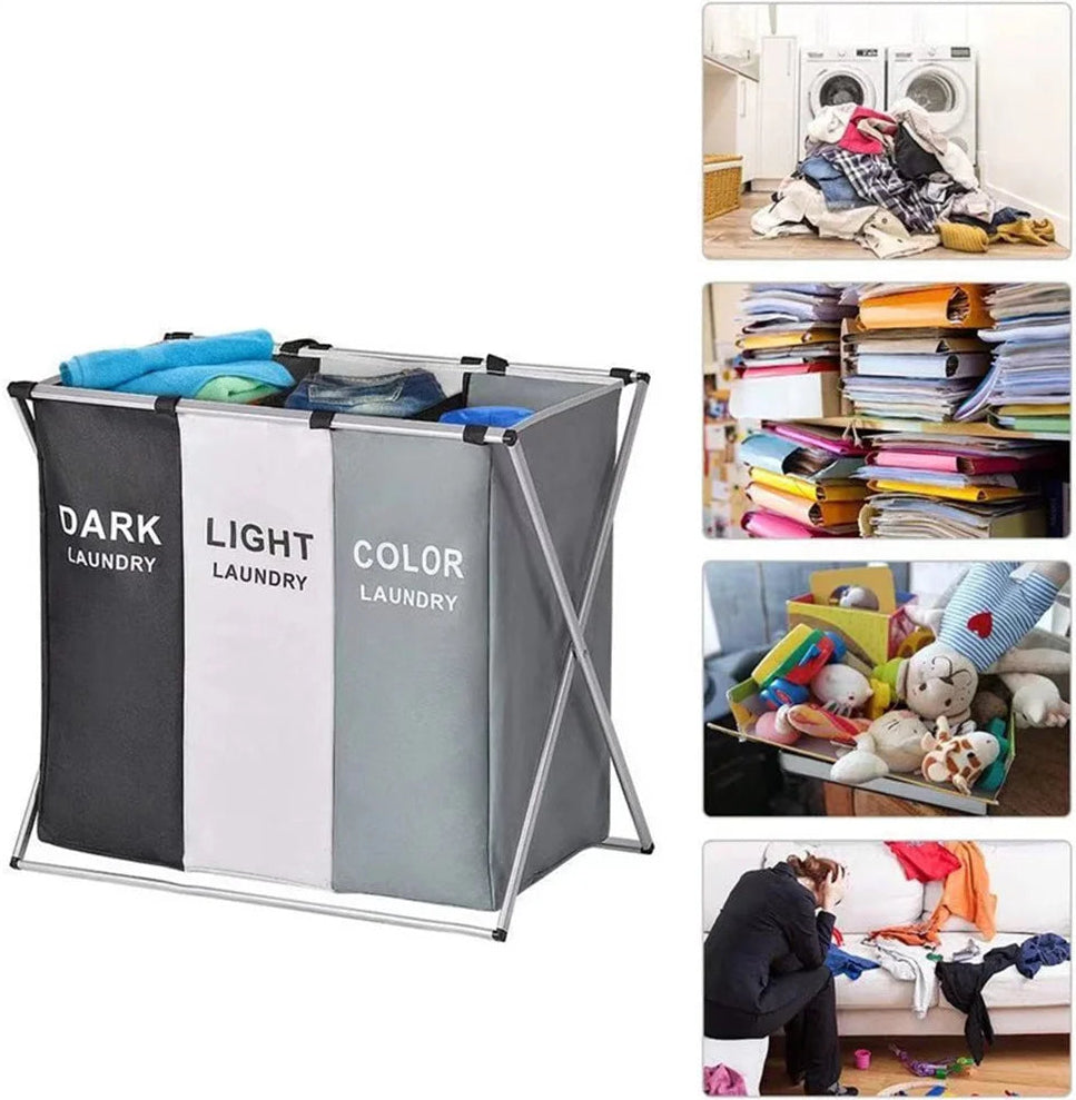 Dark, Light, Colors Foldable Laundry Baskets