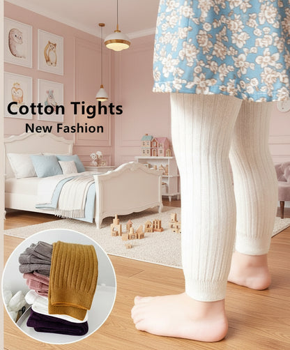 Collants en coton rayés pour enfants