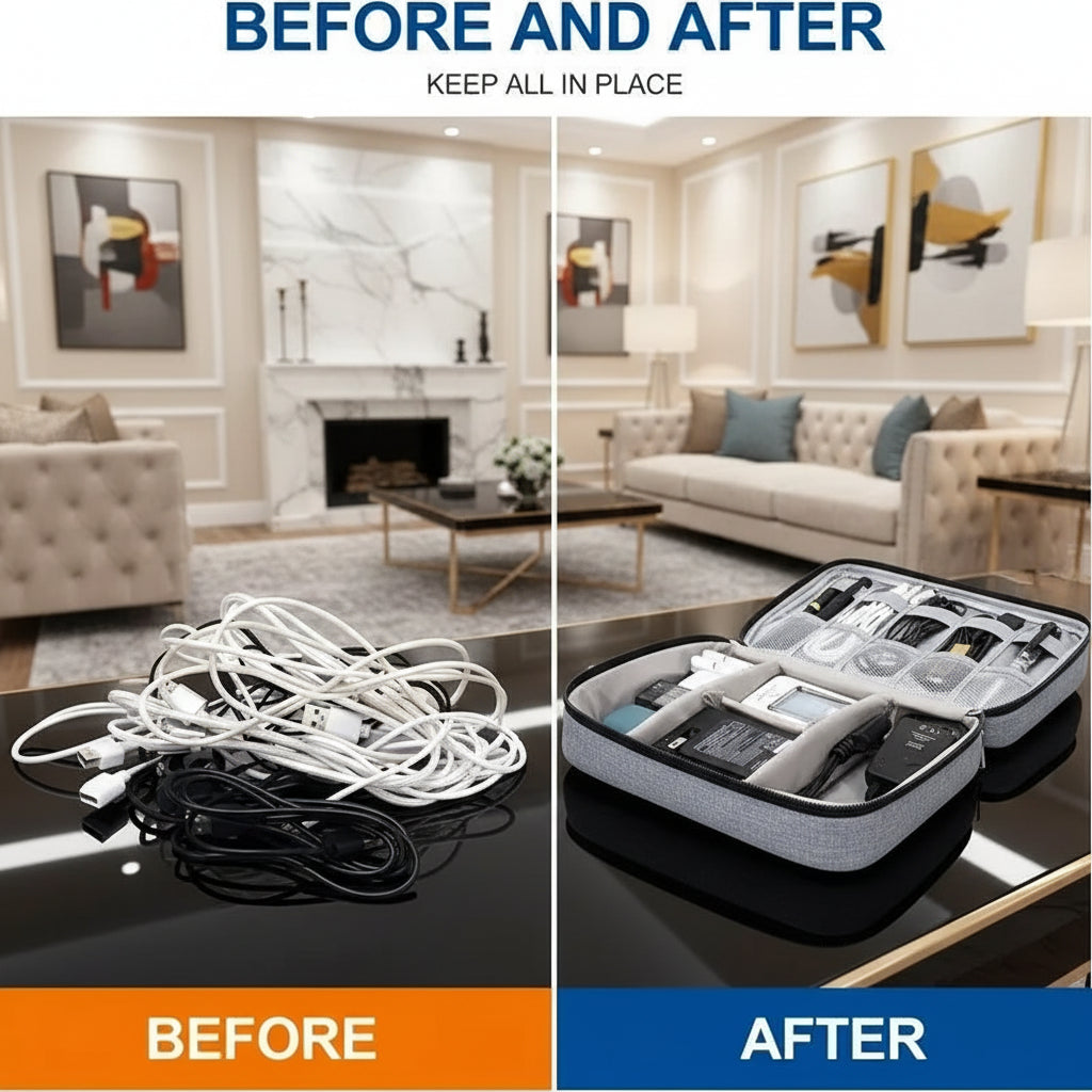 Digital Cables Waterproof Storage Cases