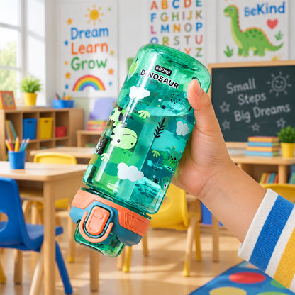 Cartoon Pattern Water Bottles
