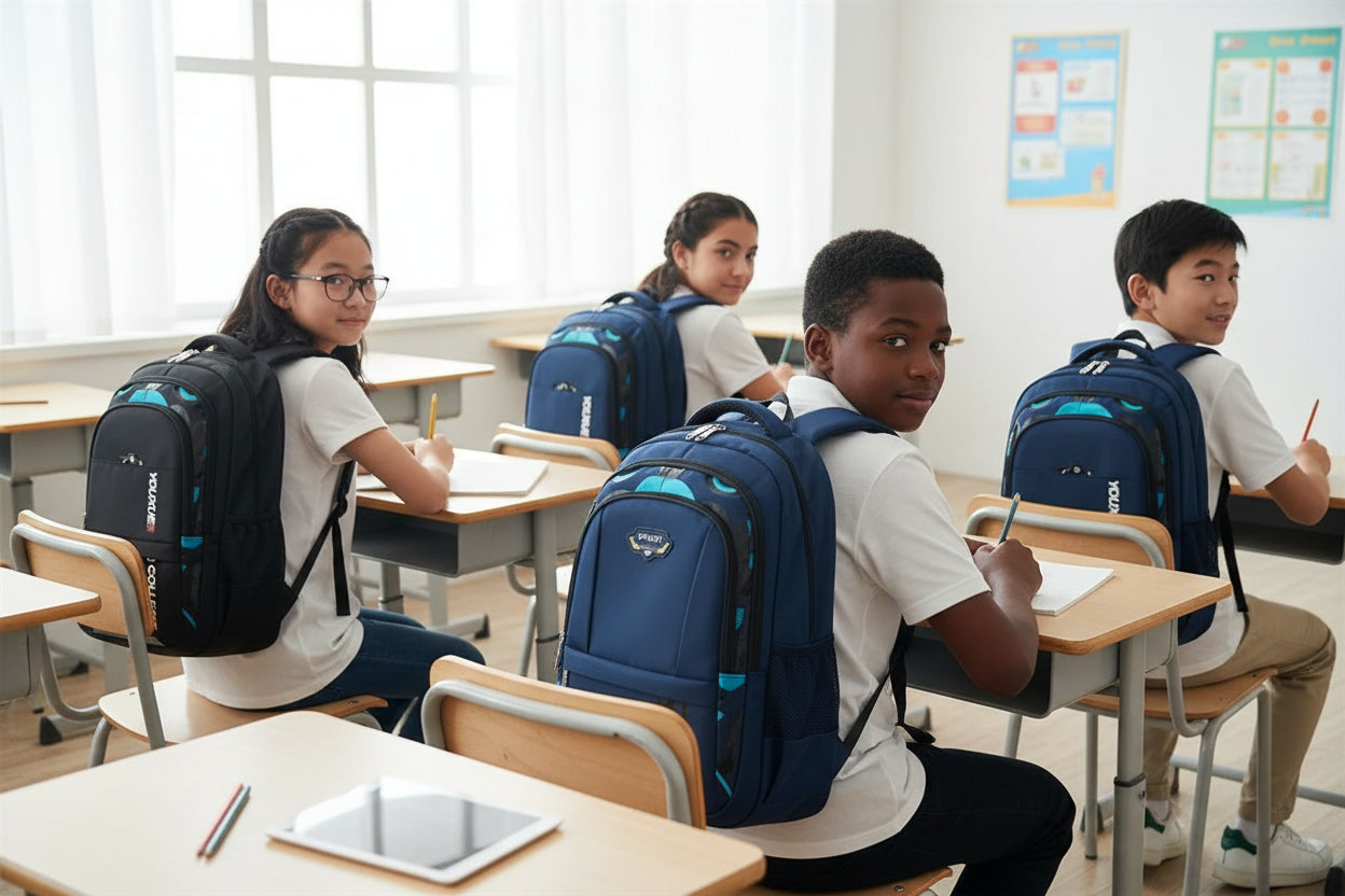 حقائب ظهر مدرسية مقاومة للماء للأطفال