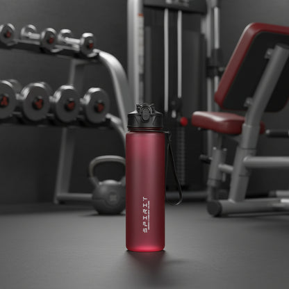 Plastic Water Bottles with Straws