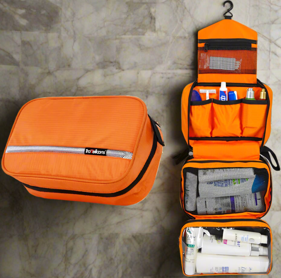 Hanging Colorful Cosmetic & Toiletry Bags