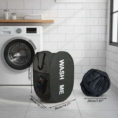 Portable Mesh Pop Up Laundry Baskets