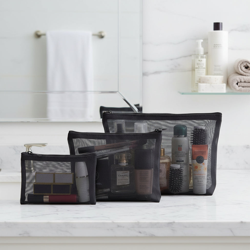 Portable Cosmetic Bags 3 sizes