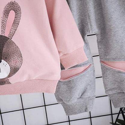 Autumn/Spring Kids Girl Sweatshirts and Pants