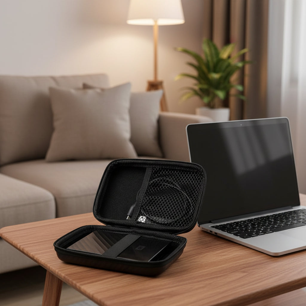 Portable Eva Cable Organizer Cases