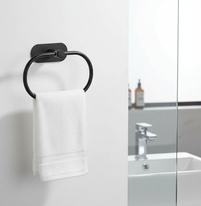 Self-Adhesive Stainless Steel Towel Holders