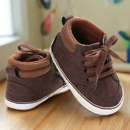 Babies First Walkers Brown Shoes