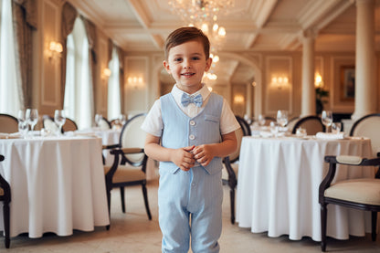 Handsome Rompers With Ties