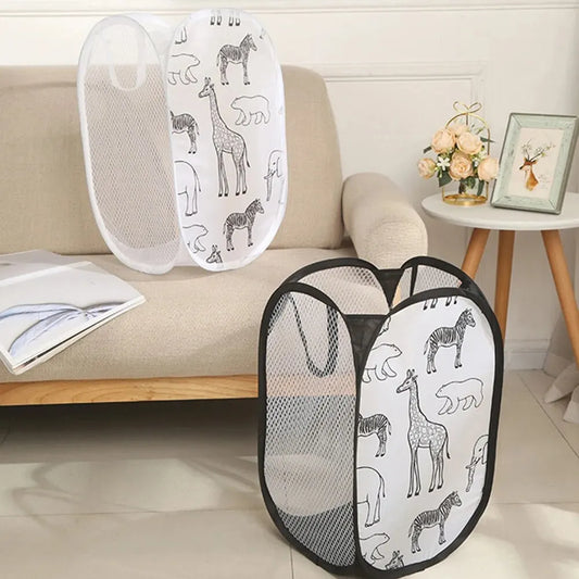 Organizing Dirty Clothes Laundry Baskets