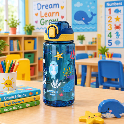 Cartoon Pattern Water Bottles