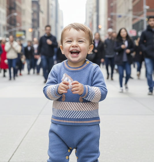 جمبسوت طويل الأكمام على شكل حصان