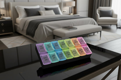 Small/Big 7 Days Portable Pill Organizers