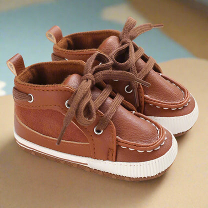 Babies First Walkers Brown Shoes