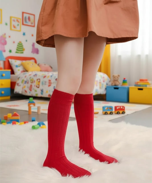 Lot de 3 paires de chaussettes hautes en tissu doux