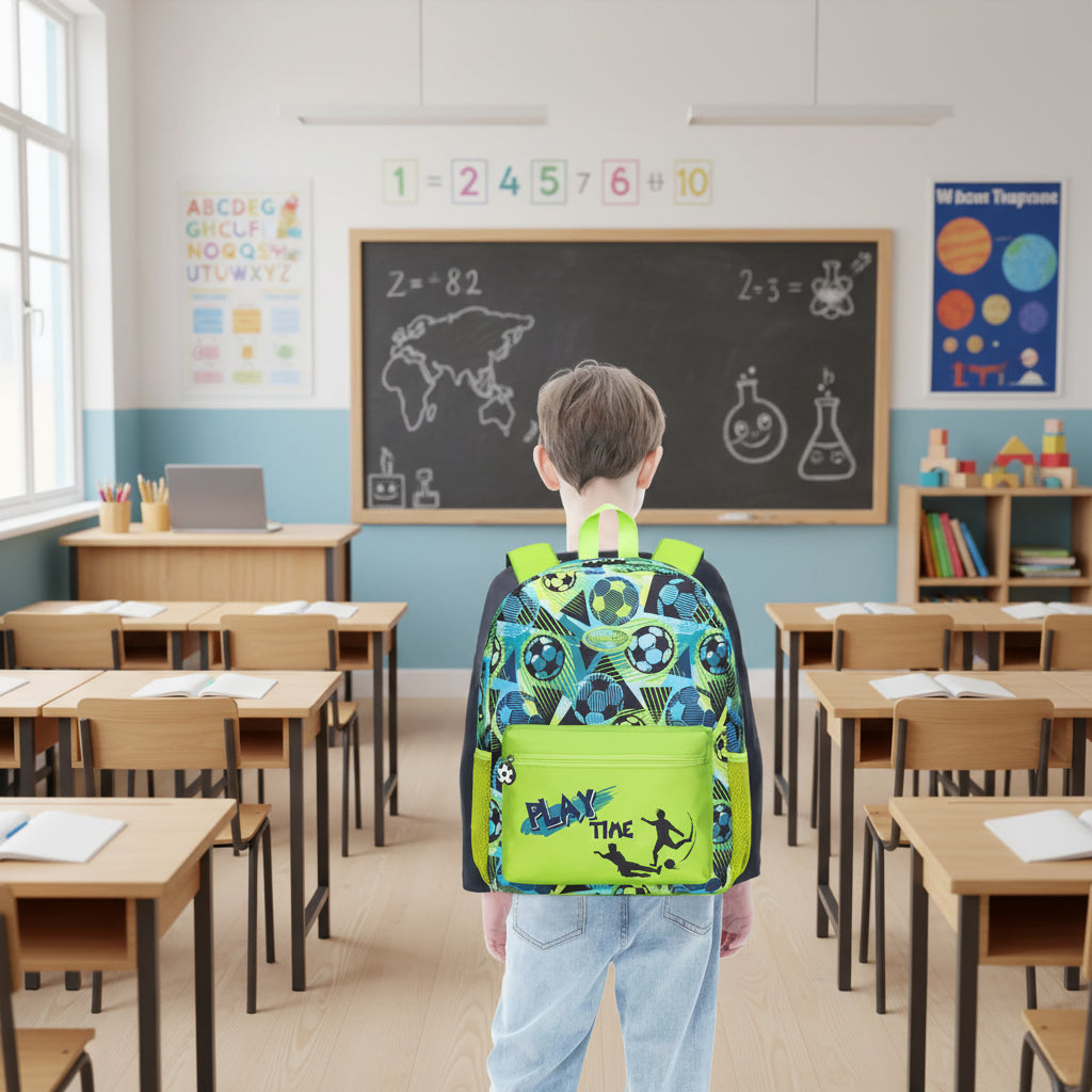 Boys School Backpack With Lunch Box and Pen Case