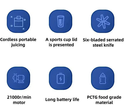 Portable USB Electric Juice Blenders