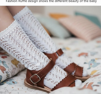 Hollow Mesh Comfortable High Socks