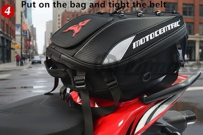 Waterproof Durable Seat Back Bags For Motorcycle