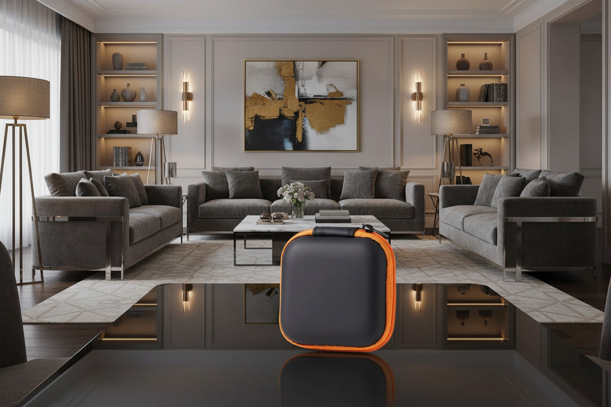 Portable Shockproof Headphone Cases Earphone Bags