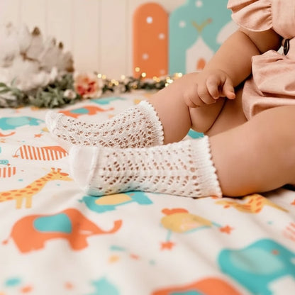 Hollow Mesh Comfortable High Socks